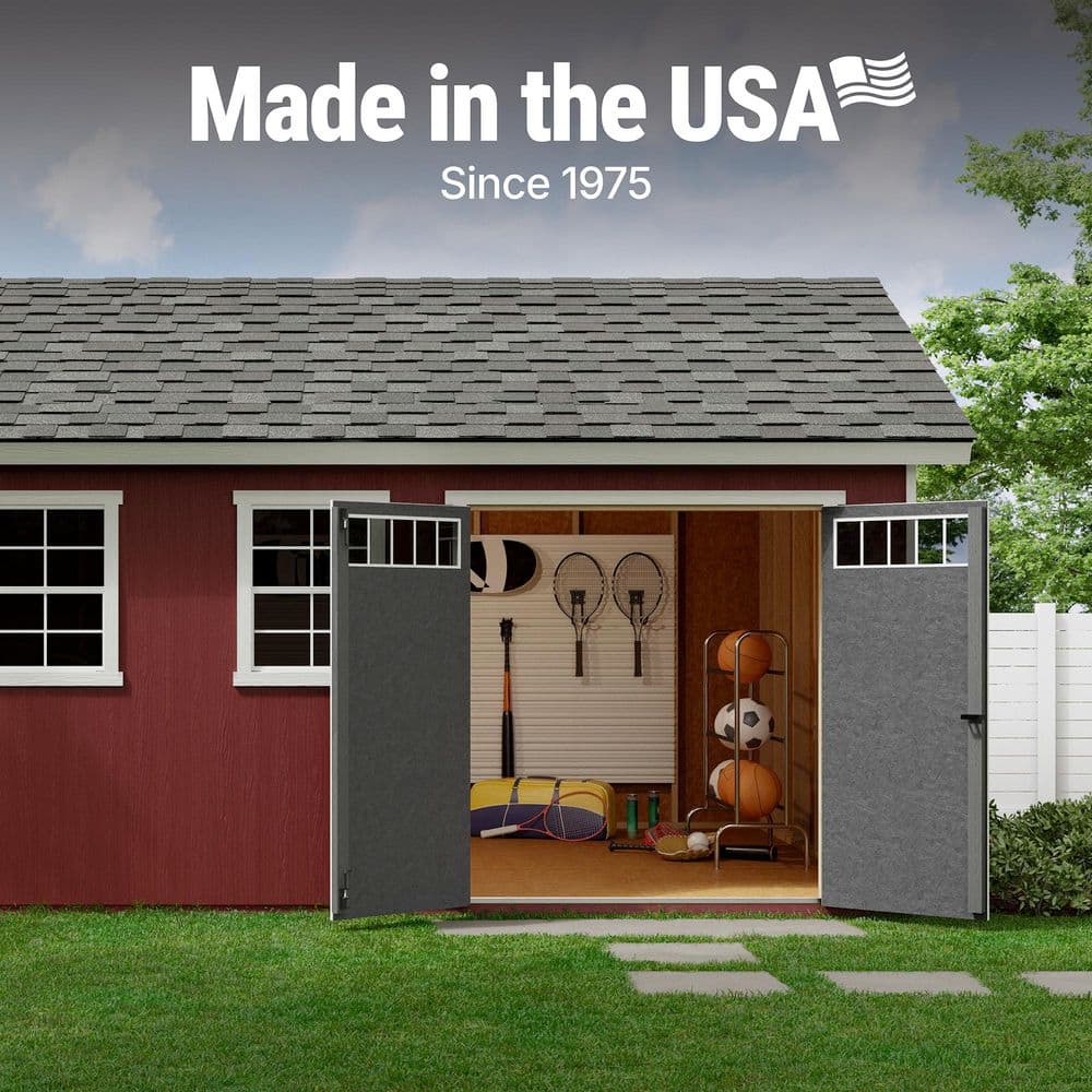 Transform Your Outdoor Space with the Scarsdale 12x16 Wood Garden Shed - Ample Storage & Natural Light