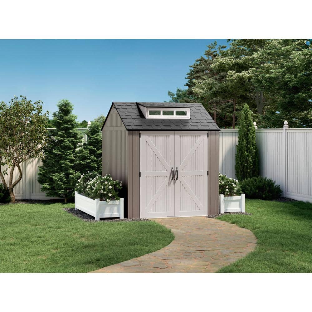 Versatile 7x7 Weather-Resistant Storage Shed for All Your Outdoor Needs
