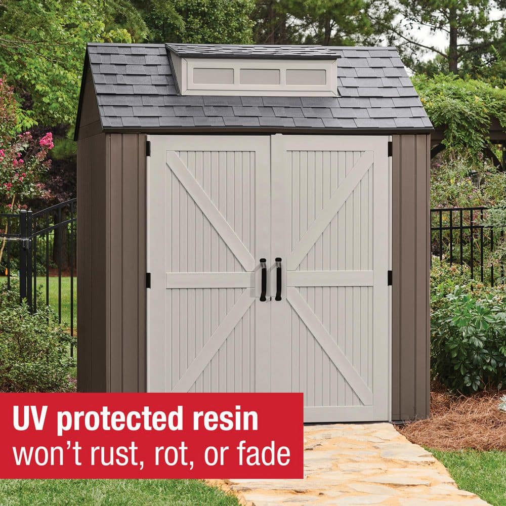 Versatile 7x7 Weather-Resistant Storage Shed for All Your Outdoor Needs